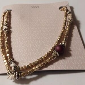VIVI (COOKIE LEE) GOLDEN NUGGET NECKLACE